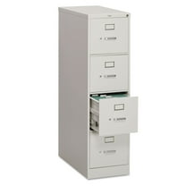 HON 4 Drawers Vertical Lockable Filing Cabinet, Gray