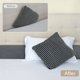 thumbnail image 2 of Almohada con forma de cuña Vekkia Queen para cabecero, relleno de huecos, gris, 2 of 6