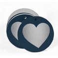 thumbnail image 2 of Inkdotpot Silver Foil Paper Hang Tags Made With Love Wedding Favor Tags 100 Pieces, 2 of 6