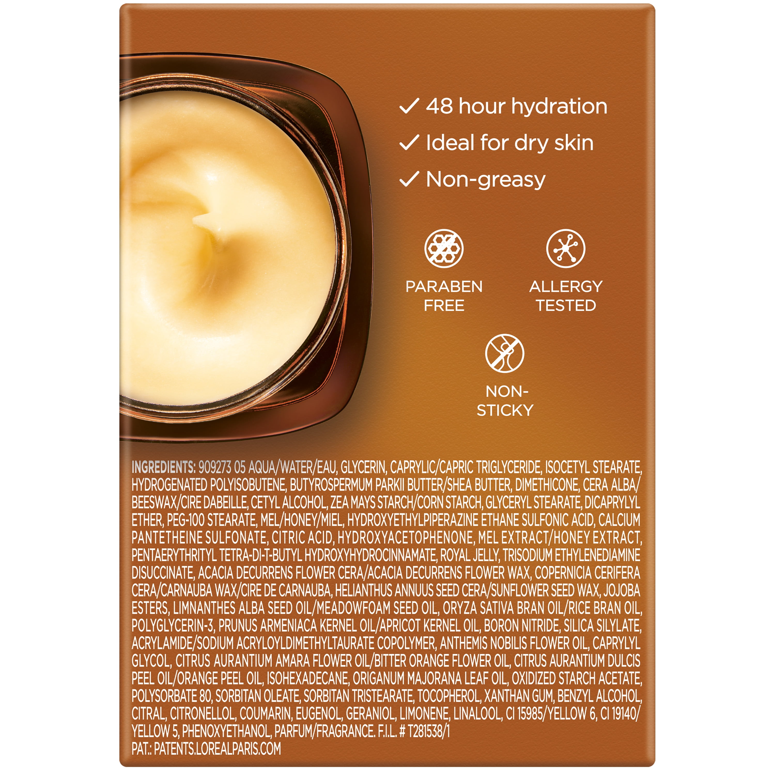 L'Oreal Paris Age Perfect Hydra Nutrition Night Balm, Firming Moisturizer, 1.7 oz