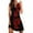 #7-Red, variant on Pntutb Dresses Summer Dress For Womens Ruffle Swing Flowy Beach Sun Mini Tank Short