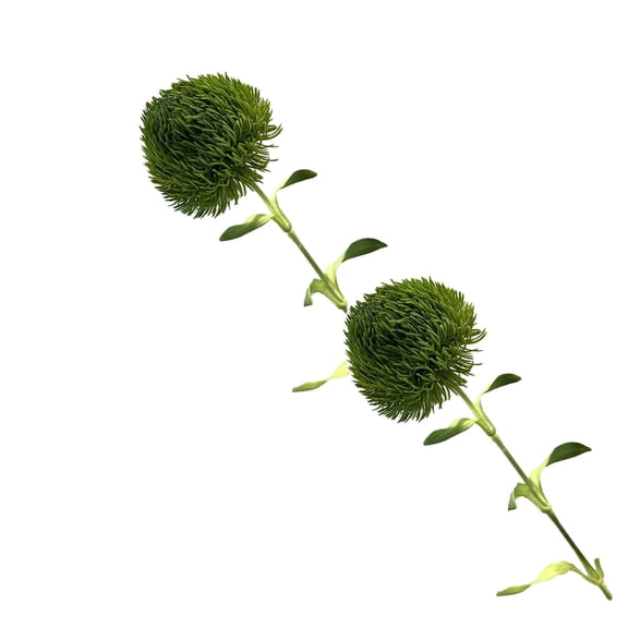 2Pcs Realistic Artificial Dandelion Flowers Bouquet with Bendable Stems for Wedding Decor, Party Centerpieces, and Home Arrangements, Lifelike Floral Design 19.7"x2.1"