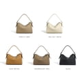 thumbnail image 5 of Bolso de mano Boston de lujo de piel de vaca auténtica para mujer, bolso cruzado versátil de diseñador para otoño e invierno, bolso de mano portátil para mujer, 5 of 5