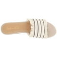 thumbnail image 4 of Womens Splendid Baldwyn Slide Sandals, Cream, 7.5 US, 4 of 5