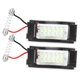 thumbnail image 1 of 1 Pair 18 SMD LED License Plate Lights 12V For MINI Cooper R56, R57, R58, R59 (2006-2014), 1 of 4