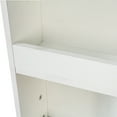 thumbnail image 6 of Tall Storage Cabinet w/4-Tier Open Shelf & Compartments, Modern Bookcase Display Cabinet w/3 Drawers, 6 of 7