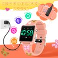 thumbnail image 3 of Potty Training Watch for Kids 2-9,Toddler Watch with Music Reminder Colorful Lights Countdown, Silicone Strap Waterproof Watch for Boys Girls, 3 of 8