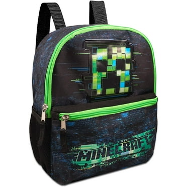 Minecraft Unisex TNT Printed Backpack Green Black - Walmart.com