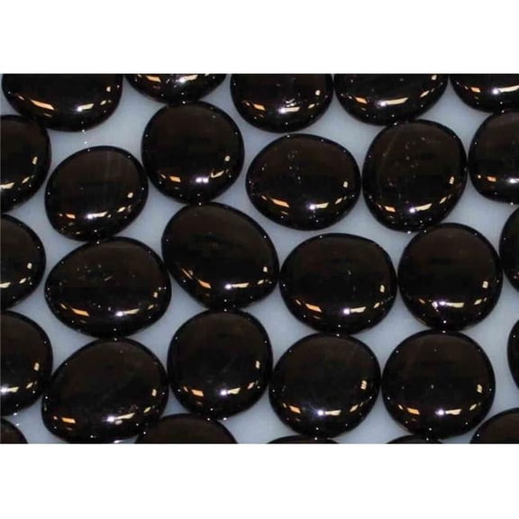 Broilmaster DG1NXS 1 in. 1 sq. ft. Onyx Solid Decorative Glass Droplets