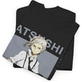 thumbnail image 3 of Atsushi Nakajima Anime T-Shirt Osamu Dazai Short Sleeve Stray Dogs Family Aesthetic Unisex T-Shirt Tee, 3 of 4