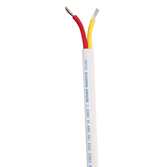 Cable Ancor Safety Duplex 16/2 2x1 mm rojo/amarillo (se vende por pies)