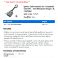 thumbnail image 2 of Ignition Coil Connector Kit - Compatible with 1997 - 2002 Mitsubishi Mirage 1.8L 4-Cylinder 1998 1999 2000 2001, 2 of 2