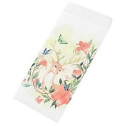 Panda Superstore PS-OFF490804011-YAN01706 Japanese Style Invitation Envelopes Artistic Deer Greetings Cards, Red - 30 Piece