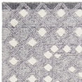 thumbnail image 2 of SAFAVIEH Natura Raschelle Geometric Diamonds Area Rug, Cream/Purple, 6' x 9', 2 of 4
