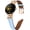 Blue, variant on Leather Band Compatible with Google Pixel Watch 3/2 41MM Band, Adjustable Rose Gold Headband Elegant Style Wristband Compatible with Google Pixel Watch Band for Women Men