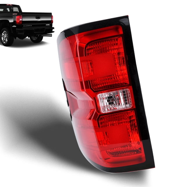 Conjunto de Luz Trasera Izquierda Nakuuly para Chevy Silverado 2014-2015