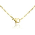 thumbnail image 2 of SuperJeweler Madeline Nameplate Necklace in Gold, 16 inches All Names Available for Women, 2 of 3