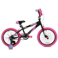 thumbnail image 6 of Kent Sparkles Bicycle, 18" Wheels, Child Ages 6+, Black and Pink, 6 of 13