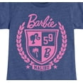 thumbnail image 3 of Barbie - Barbie Varsity Malibu Seal - Girls Fitted Short Sleeve Graphic T-Shirt, 3 of 5