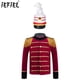 thumbnail image 2 of Chaqueta de circo para niños, uniforme de guardia de Honor de trompeta y tambor, disfraz de Cosplay de Cascanueces, Tops adornados con borlas y sombrero, 2 of 5