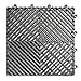 thumbnail image 3 of RaceDeck Conception à Nervures Ouvertes à Circulation Libre, Carreau de Plancher de Garage Modulaire Durable à Emboîtement (Lot de 48), Graphite, 3 of 4