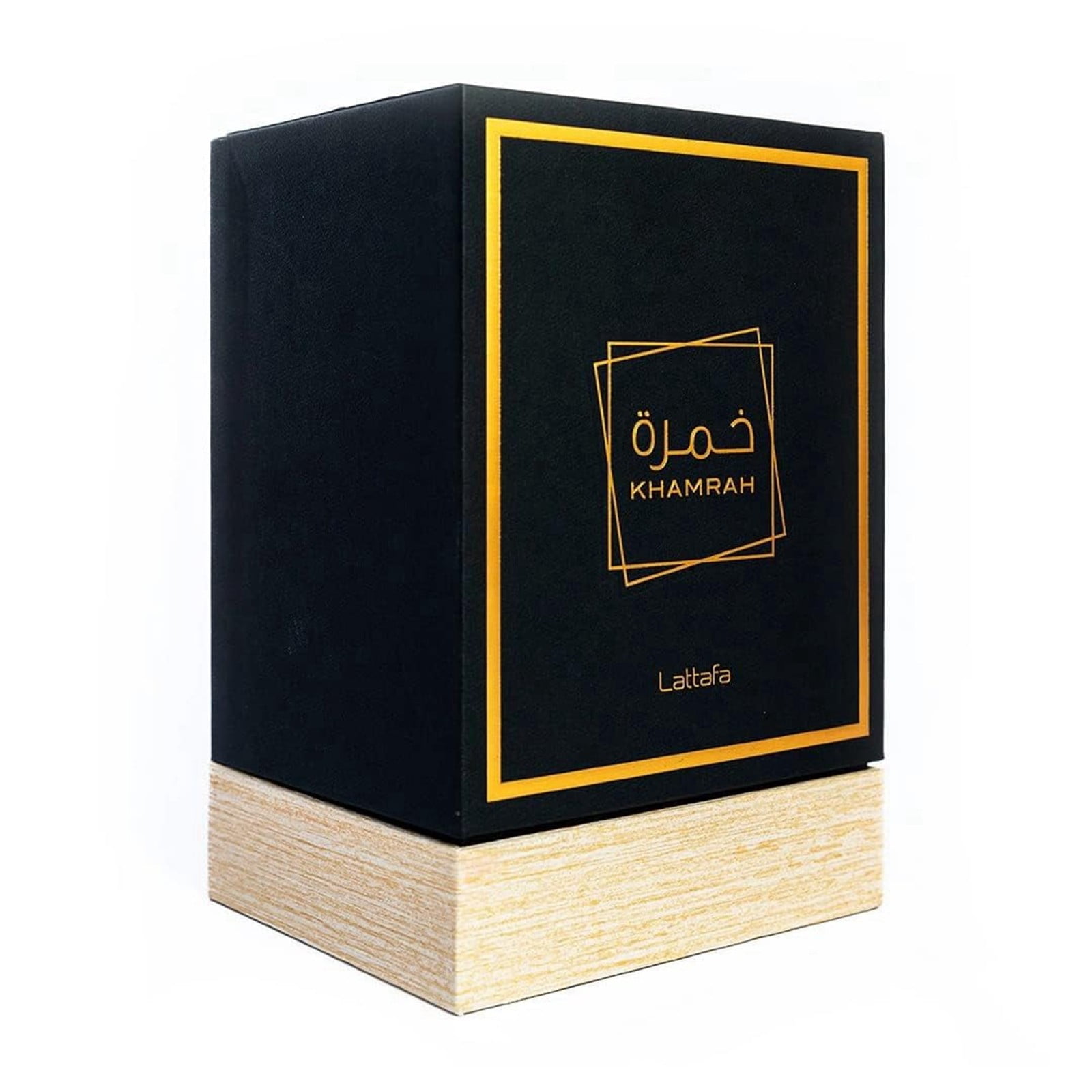 Lattafa Khamrah for Unisex Eau de Parfum Spray, 3.4 Ounce