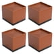 thumbnail image 2 of 4 elevadores de cama para muebles, almohadillas antideslizantes versátiles para lavadora. Marrón 78x78x75cm, 2 of 9