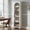 White, variant on DIYART 71.6" Tall Farmhouse Bookshelf, 5-Tier Narrow Bookcase, Compact Corner Bookcase, Storage Organizer with Adjustable Shelves for Living Room, Home Office, White