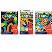 Curad Kendra Dandy Flex-Fabric Adhesive Bandages, Full Collection, Standard Strips & XL 110 ct