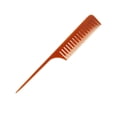 thumbnail image 1 of Cepillo antiestático para teñir que  que del marrón jinwen  Peine para resaltar el cabello con dientes anchos, 1 of 8