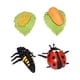 thumbnail image 4 of Juego de ciclo de crecimiento animal, juguetes Montessori, materiales didácticos para niños y niñas, rompecabezas mariquita 5x5cm, 4 of 9