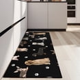 thumbnail image 4 of Dog Breeds Kitchen Rug Mat,Kitchen Runner Rugs Non Skid Washable,Decorative Kitchen Floor Mats for Kitchen,Sink,Laundry,17"X47", 4 of 5