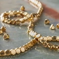 thumbnail image 2 of Bead Landing Gold Metal Irregular Shape Beads, 3mm, 12 Pack, 2 of 3
