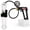 Black + Protected Gauge, variant on LeLuv® Premium Maxi Penis Pump w/ Red Handle, Silicone Hose | 9" x 1.50" Vibrating Cylinder