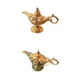 thumbnail image 1 of 2 PCS Aladdin Lamp Genie Light Tea Pot Tallado Clásico para Decoraciones de Accesorios Zulema Lámpara de Aladino, 1 of 7