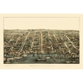 thumbnail image 3 of Unknown 14x11 Black Modern Framed Museum Art Print Titled - Alexandria Virginia - 1863, 3 of 5