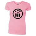 thumbnail image 1 of PleaseMeTees™ Womens from Born Made in Hawaii Hi Logo Label HQ Tee, 1 of 1