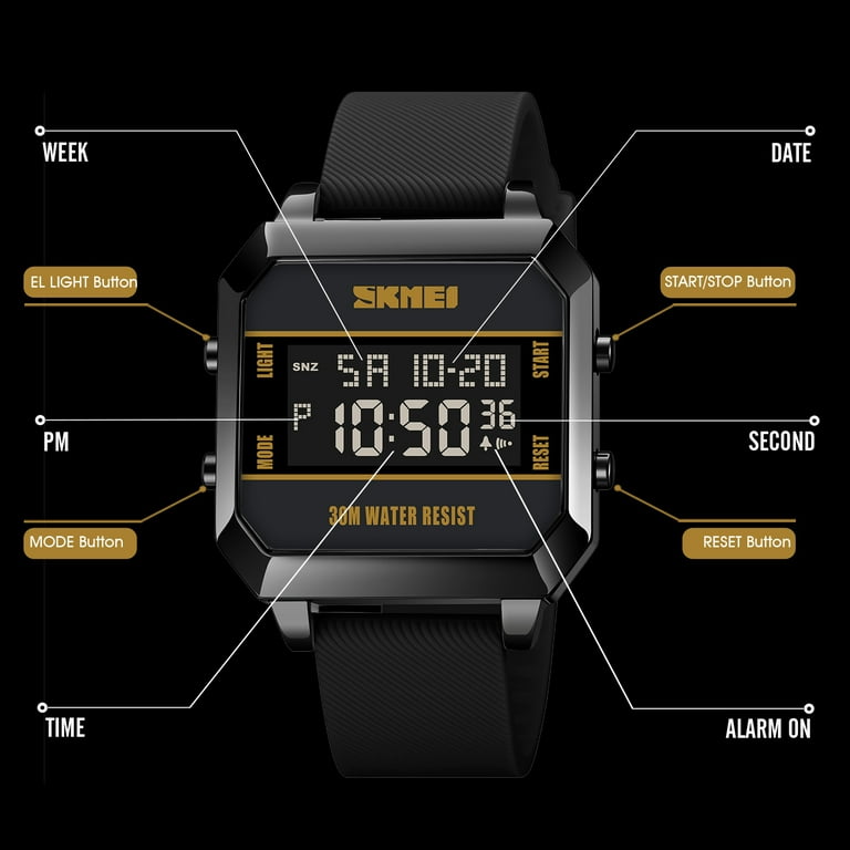 Skmei deals retro watch