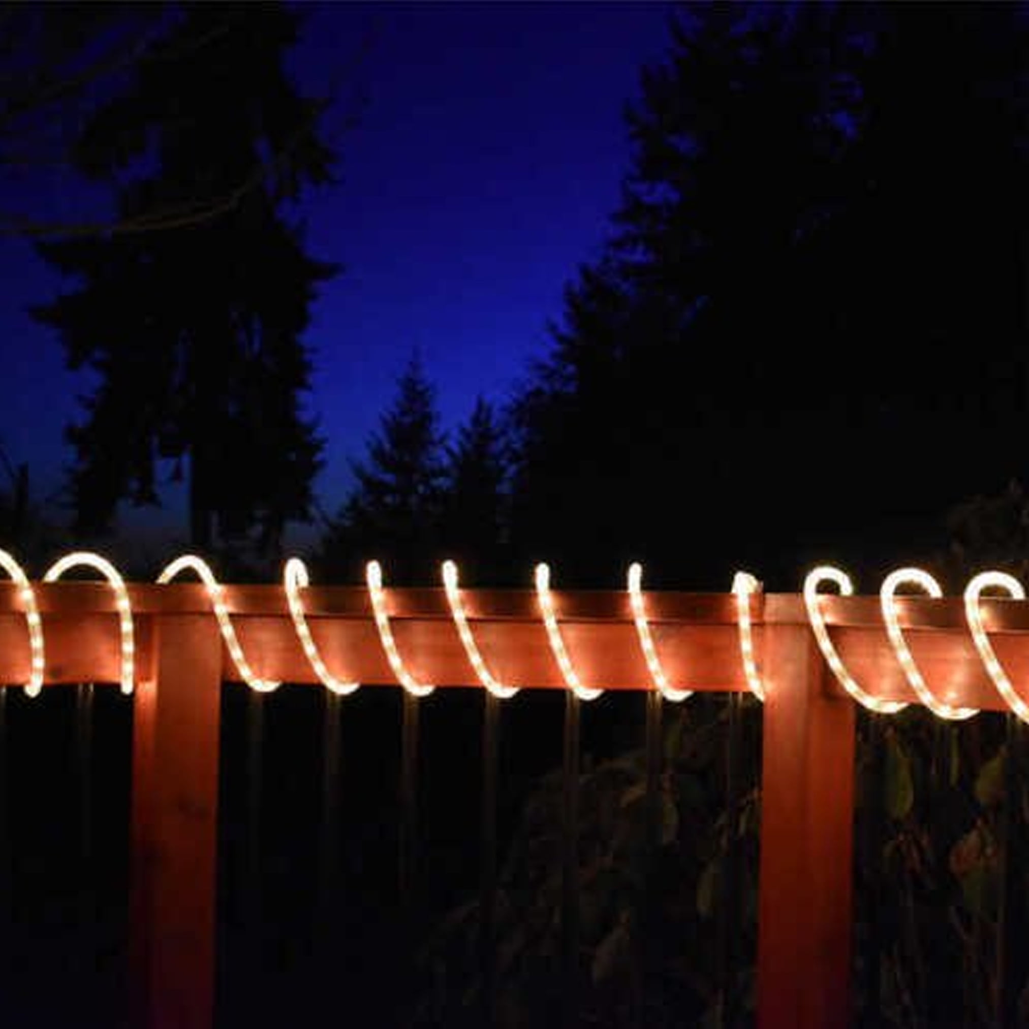 Intertek LED Color Changing 18ft Rope Light with Remote - LED Lighting for Bedroom