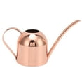 thumbnail image 4 of Garden Watering Can, Large Capacity Rose Gold Scratch Proof Stainless Steel Watering Can Anti Rust  For House Bonsai, 4 of 8