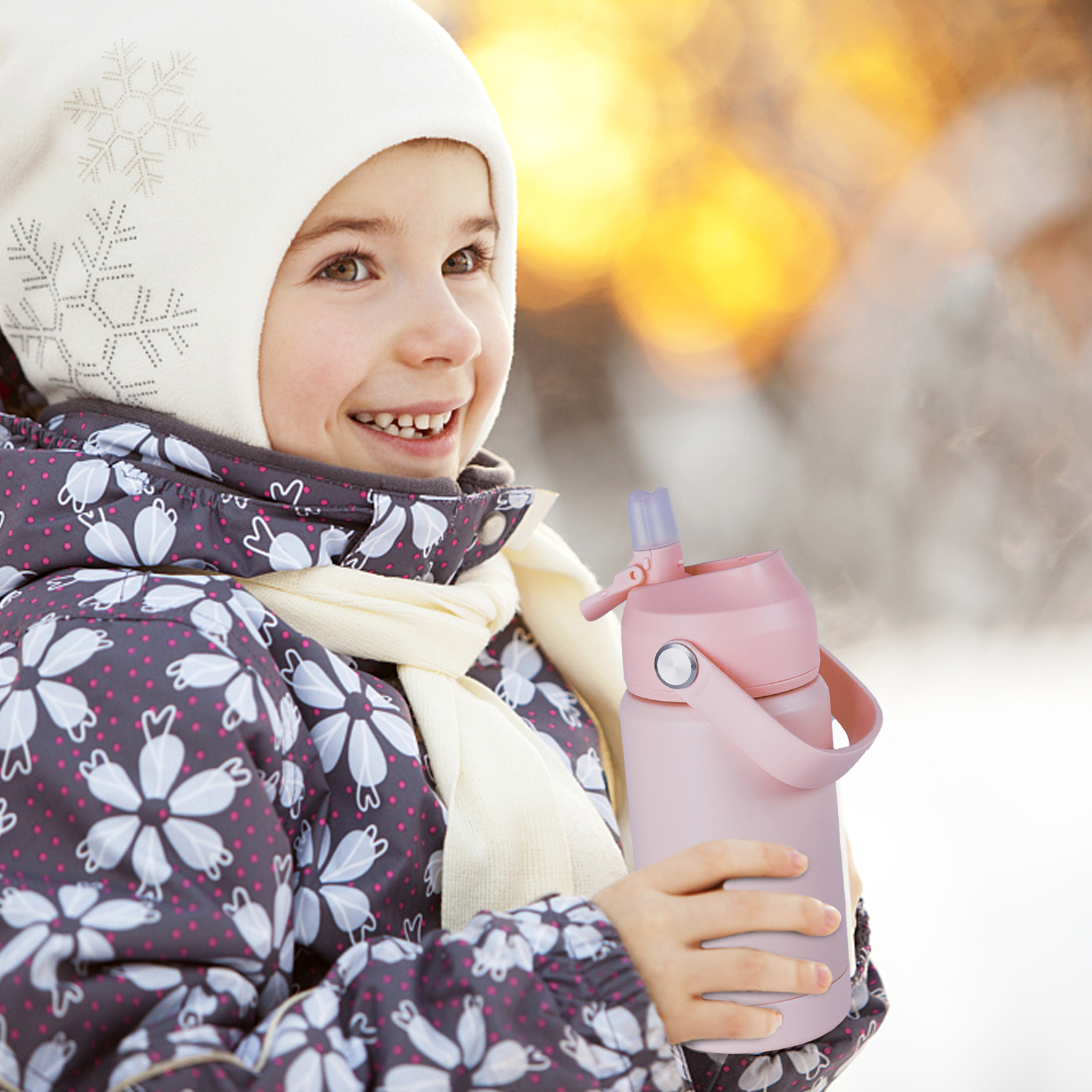 Hawsaiy 12oz Kids Insulated Water Bottle photo 6