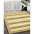 thumbnail image 2 of Ahgly Company Indoor Rectangle Abstract Sun Yellow Solid Area Rugs, 3' x 5', 2 of 6