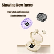 2026 New Ultra Mini 2-Pack Bluetooth Earbuds, 2 Pairs Tiny Size Invisible Earbuds, Led Power Display, Waterproof with Mic for Side Sports Work