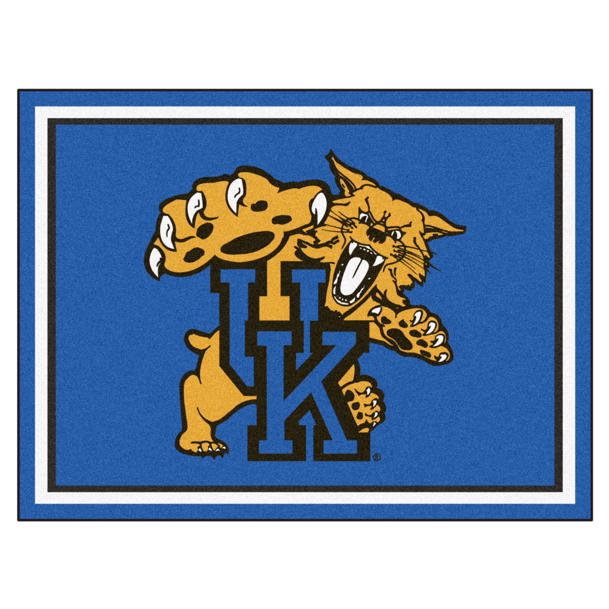 FANMATS NCAA University of Kentucky Wildcats Vinyl Door Mat