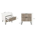 thumbnail image 5 of 3-Piece DUMBO 5-Drawer & 6-Drawer Dressers and Nightstand in Multi-Color, 5 of 7