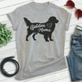 thumbnail image 2 of Golden Mama T-shirt, Unisex Women's Shirt, Golden Retriever Owner, Best Dog Mama Gift, Heather Gray, 3X-Large, 2 of 6