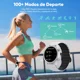 thumbnail image 4 of Smartband FreshFun FF01 display de 1.96" con correa de silicona y magnética con correa color blanco, 4 of 8