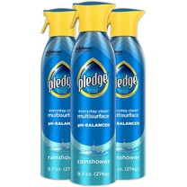 pH-Balanced Multisurface Spray, Everyday Cleaner, Rainshower Scent, 9.7oz (Pack of 3)