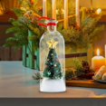 thumbnail image 4 of Record a Message Christmas Tree,Christmas Decor,Recordable Christmas Tree Bottle, Voice Message Glass Ornament, Light Up Festive Decoration for Home Party and Gifting(Green), 4 of 8