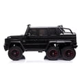 thumbnail image 4 of KingToys Black Mercedes Benz 6x6 G63 24V (2x12V) 2 Seater Ride On Car With Remote Control, 4 of 4